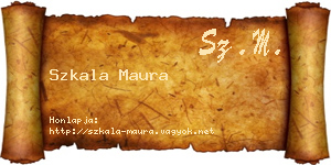 Szkala Maura névjegykártya
